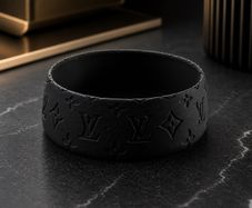 Premium Black Pet Bowl for Dogs and Cats, Modern Design