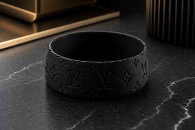 Premium Black Pet Bowl for Dogs and Cats, Modern Design