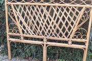 Vintage Bamboo Headboard