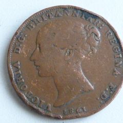 Jersey Victorian halfpenny