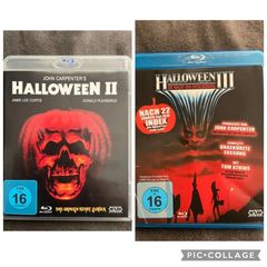 Halloween 2 and 3 blu ray