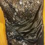Dynasty London boutique label debs/evening gown black lace and sequin free postage Image 6