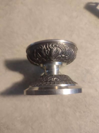 Vintage Mullingar, Ireland Pewter Candle Holder