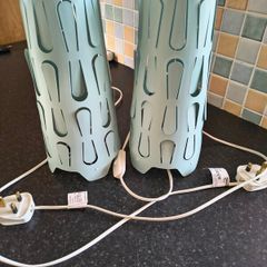 pair of Ikea lamps