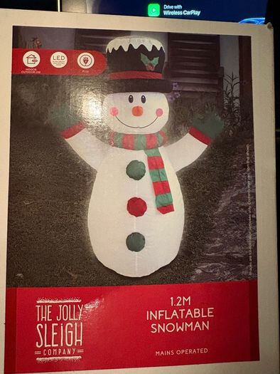 Blown up Snowman