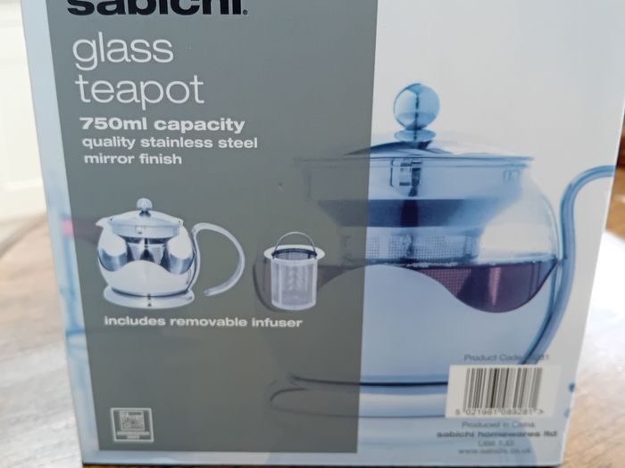 Sabichi Glass Teapot