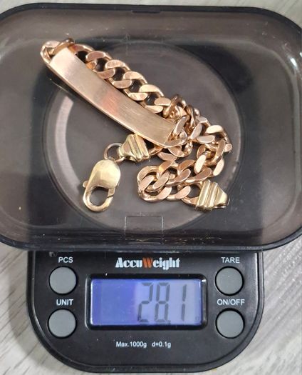 9ct gold bracelet