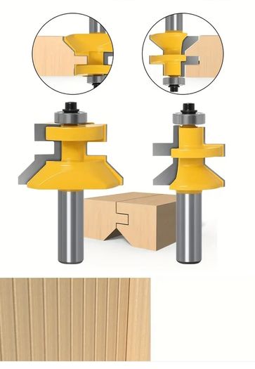 router cutters set for sheeting