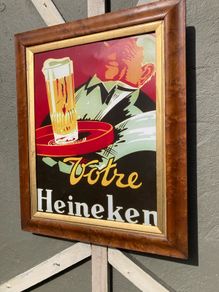 Heineken tin sign Large