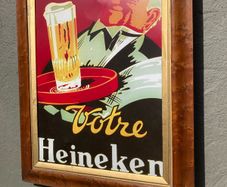 Heineken tin sign Large