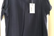Navy short sleeve top