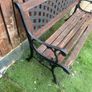 Garden bench for restoring Image 2