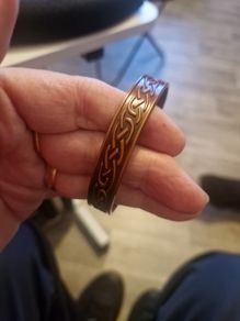 copper braclet