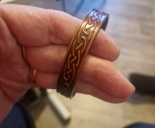 copper braclet