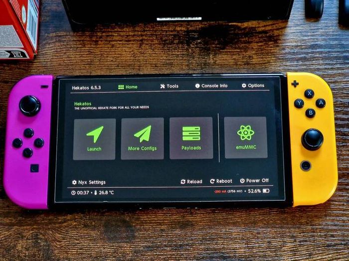 Nintendo Switch OLED Hardmodded Picofly Boxed Mint Condition