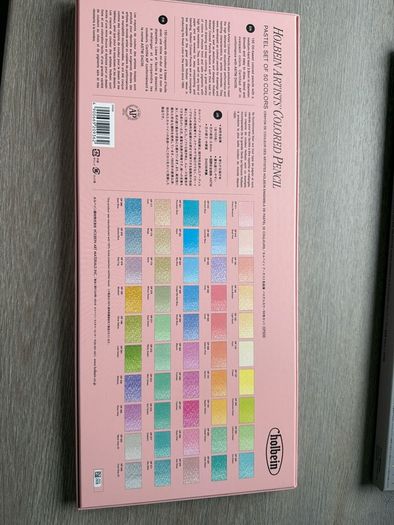 Holbein Artist Coloured Pencils 50 Pastel Set