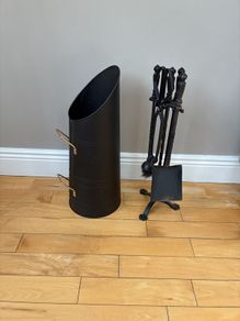 coal bucket and companion set
