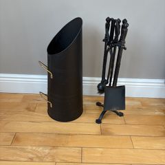 coal bucket and companion set