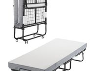 main image for ad Rollaway Bed Folding Bed with 5 inches Foam Mattress for Adults &amp; Guest