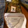 Mens Marc Darcy 3 Piece Suit  Blue & Tan Check Image 7