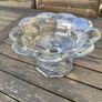 Clear Glass Pedestal Fruit Bowl Image 10