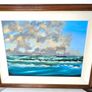 Seascape Oil on Canvas Painting 32/26in Image 7