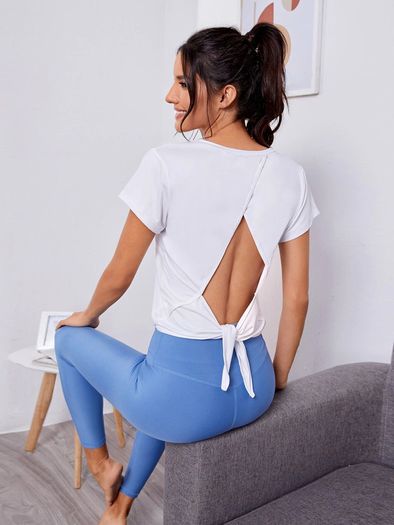 Gym top white