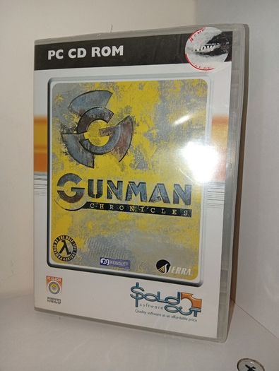 Gunman Chronicles Pc Cd Rom Rare Sealed Soldout Software 2000 Collectors Condition