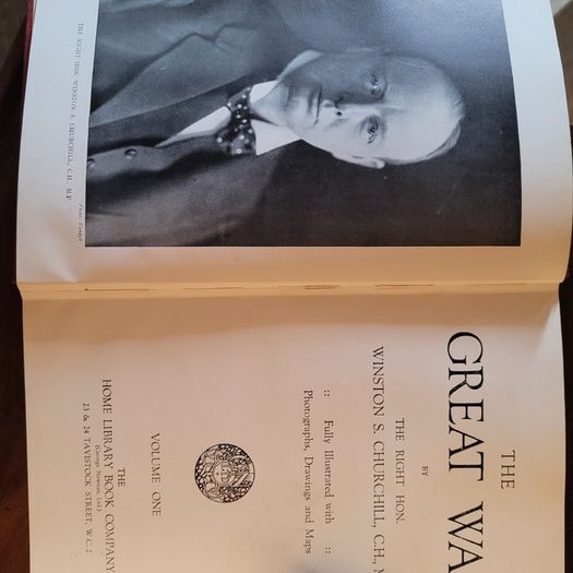 1st edition "The Great war" by Winston Churchill