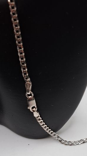 Vintage sterling silver locket necklace