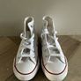 Kids White Converse Image 2