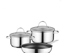 Bosch Set of 2 Pots & 1 Pan