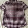 Tommy Hilfiger Burgundy Check Shirt  L Image 3
