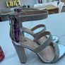 Silver Diamante Heels Image 5