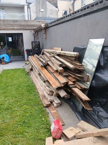 Floor boards and joist