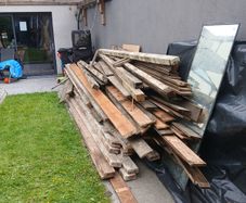 Floor boards and joist