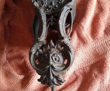 vintage cast iron food chopper