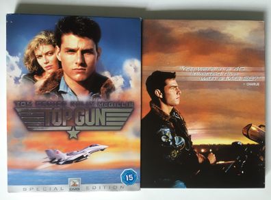 Top Gun [1986] Tom Cruise, Val Kilmer, Anthony Edwards & Kelly McGillis [Movie 2DVD Digipack]