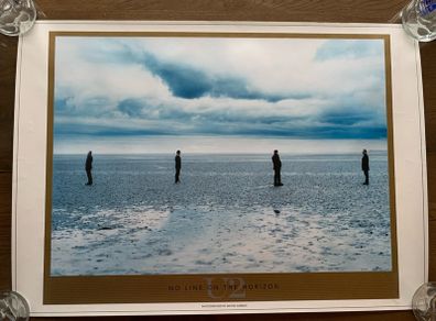 U2 - No Line On The Horizon- Sandymount Beach 2011 Limited Edition Numbered Lithograph / Coa / 247 Of 500)