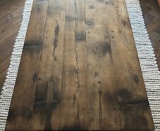 Industrial Style Solid Wood Coffee Table