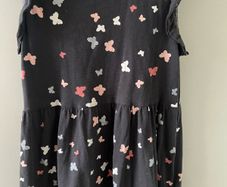 H&M glitter butterfly dress 4-6 years