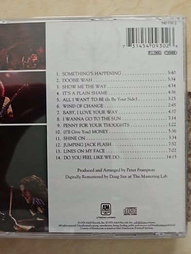 Peter Frampton CD - Frampton Comes Alive!