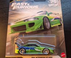 Hot Wheels Mitsubishi Eclipse Fast and Furious