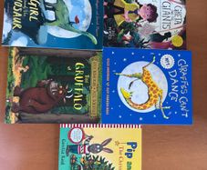 Children Picture Book Bundle x5 - The Gruffalo, Giraffes Cant Dance, Pip & Posy & More