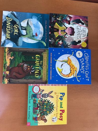 Children Picture Book Bundle x5 - The Gruffalo, Giraffes Cant Dance, Pip & Posy & More