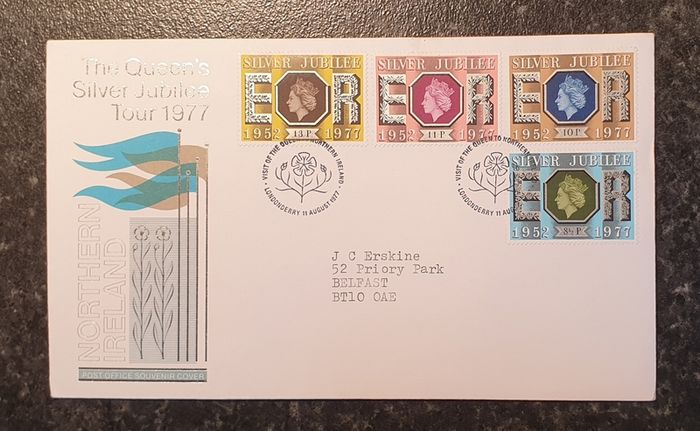 QEII Silver Jubilee Tour 1977 Stamp Covers