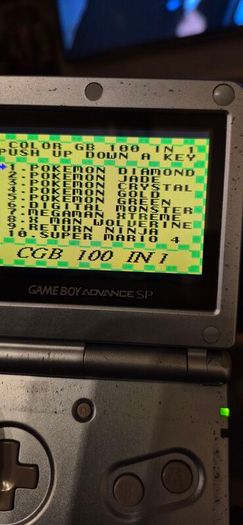 gameboy pokemon/zelda/Mario n more  multicart 100 in 1