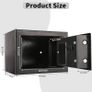 NEW SALE | 4.6L Digital Steel Safe, Fireproof Safe Boxes for Home Use, Electronic Security Home Office Money Cash Safe Box With 2 keys, Wall Safes 230mmx170mmx170mm-Black Image 4