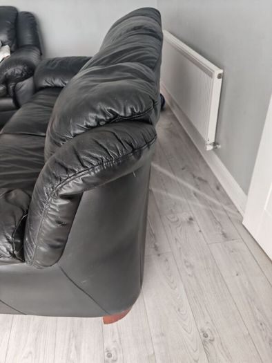 Leather sofas