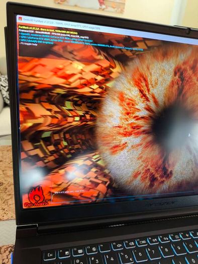 Gaming Laptop Clevo Erazer i5 12450H 8/12 RTX4050 6GB 75W 16GB DDR4 3200Mhz 512GB Nvme Pcie 4.0 17.3" FHD 144hz Ips 300nits Win11 RGB Cooler Mouse